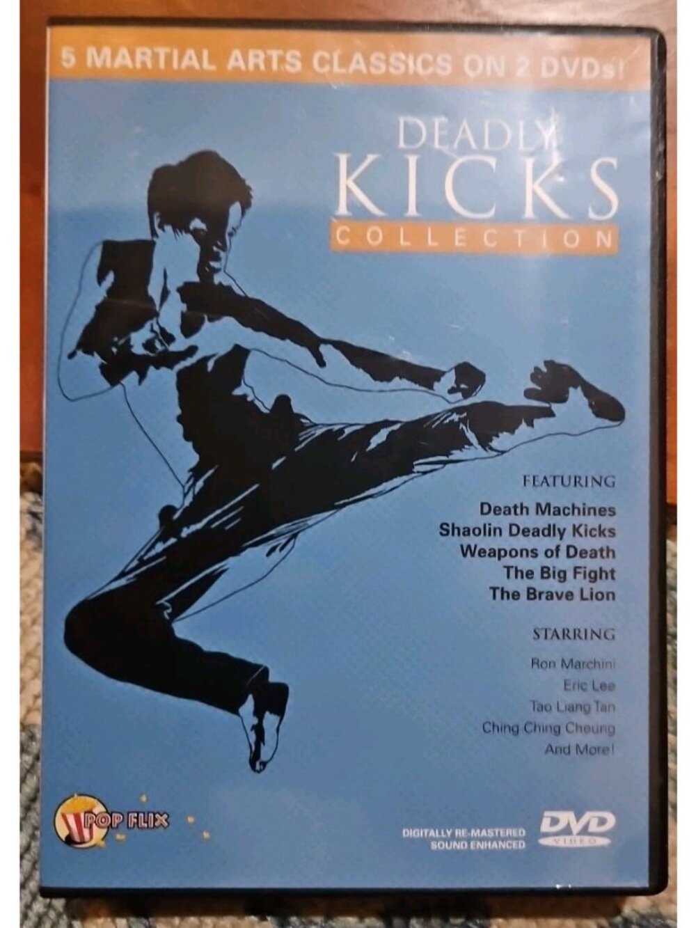 Deadly Kicks Collection (DVD, 2011, 2-Disc Set) New Sealed